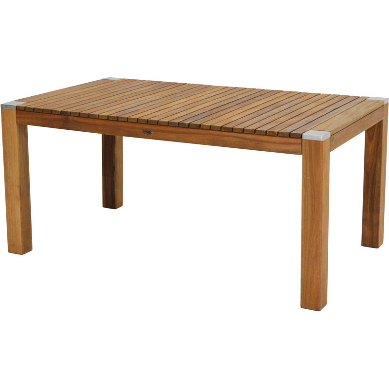 Garten Living Esstisch Roselawn aus Massivholz | Wayfair.de